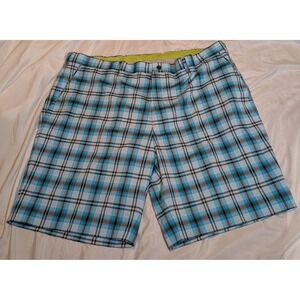 Louis Raphael Men's Plaid Golf Shorts Size 42